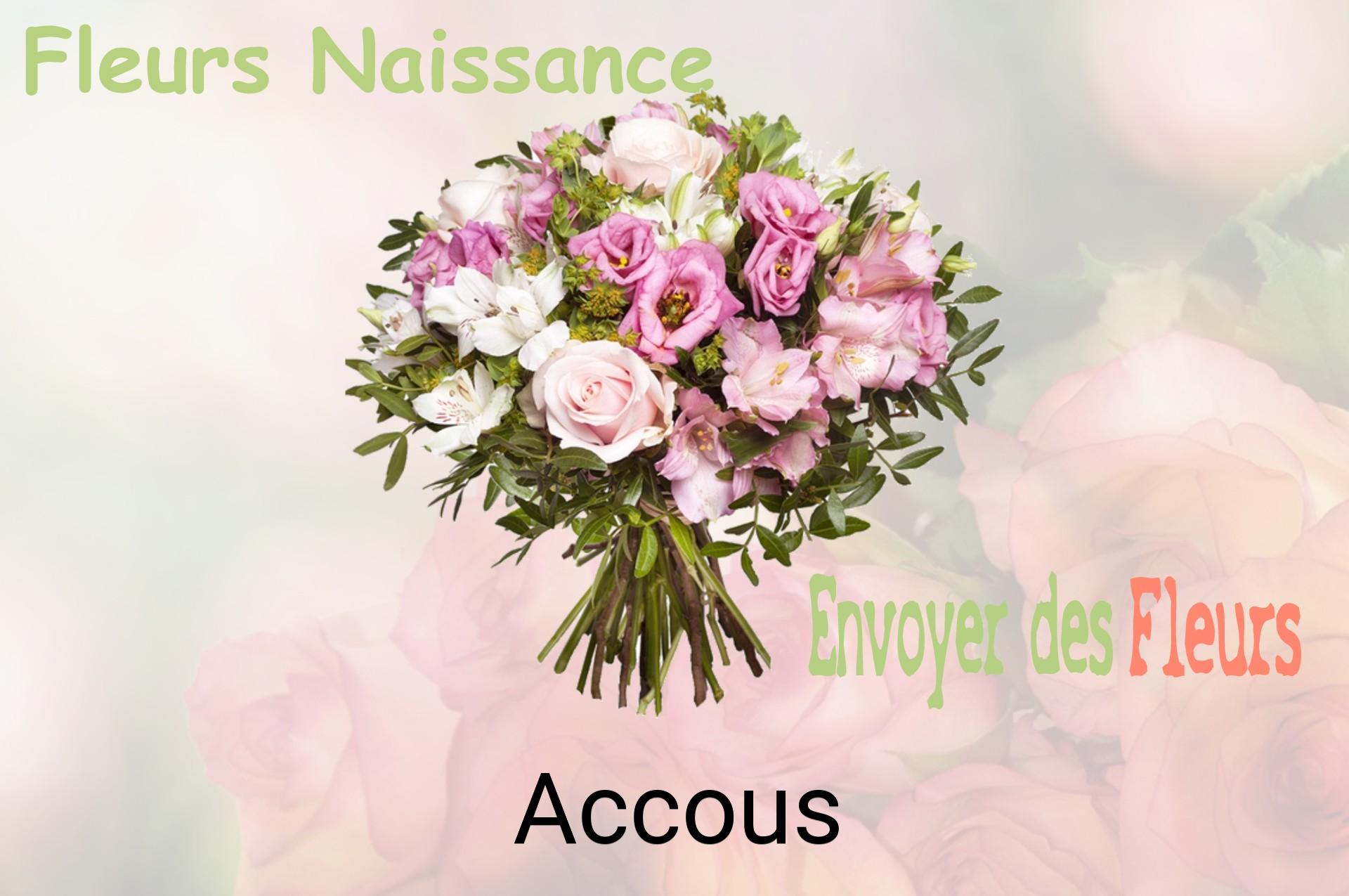 Bouquet de fleurs de naissance livré à Accous